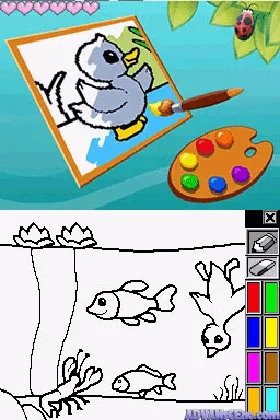 Tales to Enjoy! - The Ugly Duckling (Europe) (En,Fr,De,Es,It,Nl) screen shot game playing